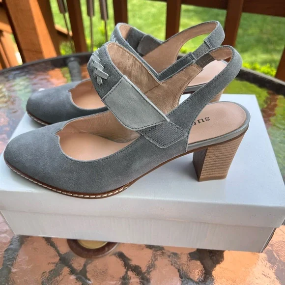 Sundance Eden Path Gray Suede Women's Shoes - Picture 4 of 6